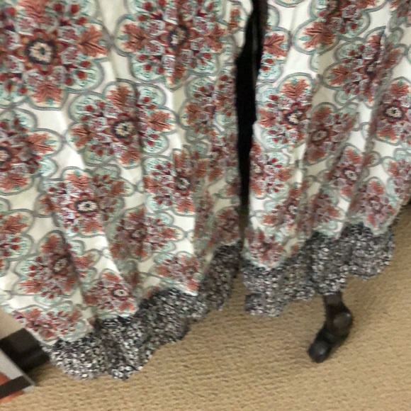 Fun floral jumpsuit Purple Snow size large - Picture 3 of 9